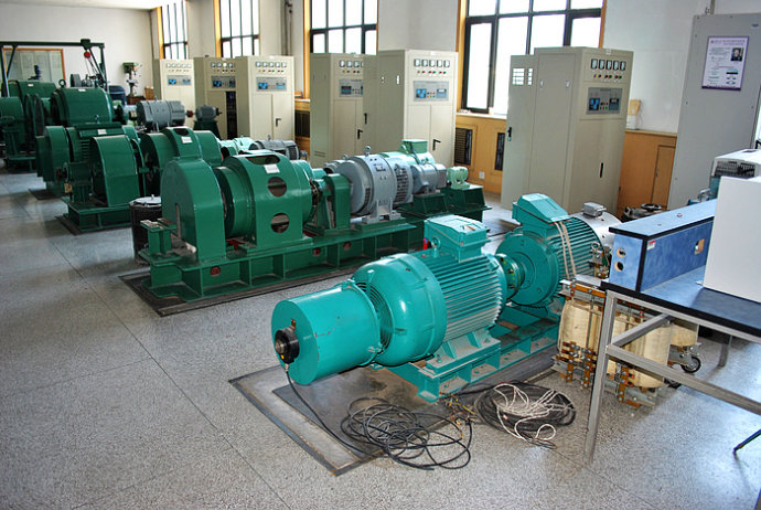JR128-6某热电厂使用我厂的YKK高压电机提供动力
